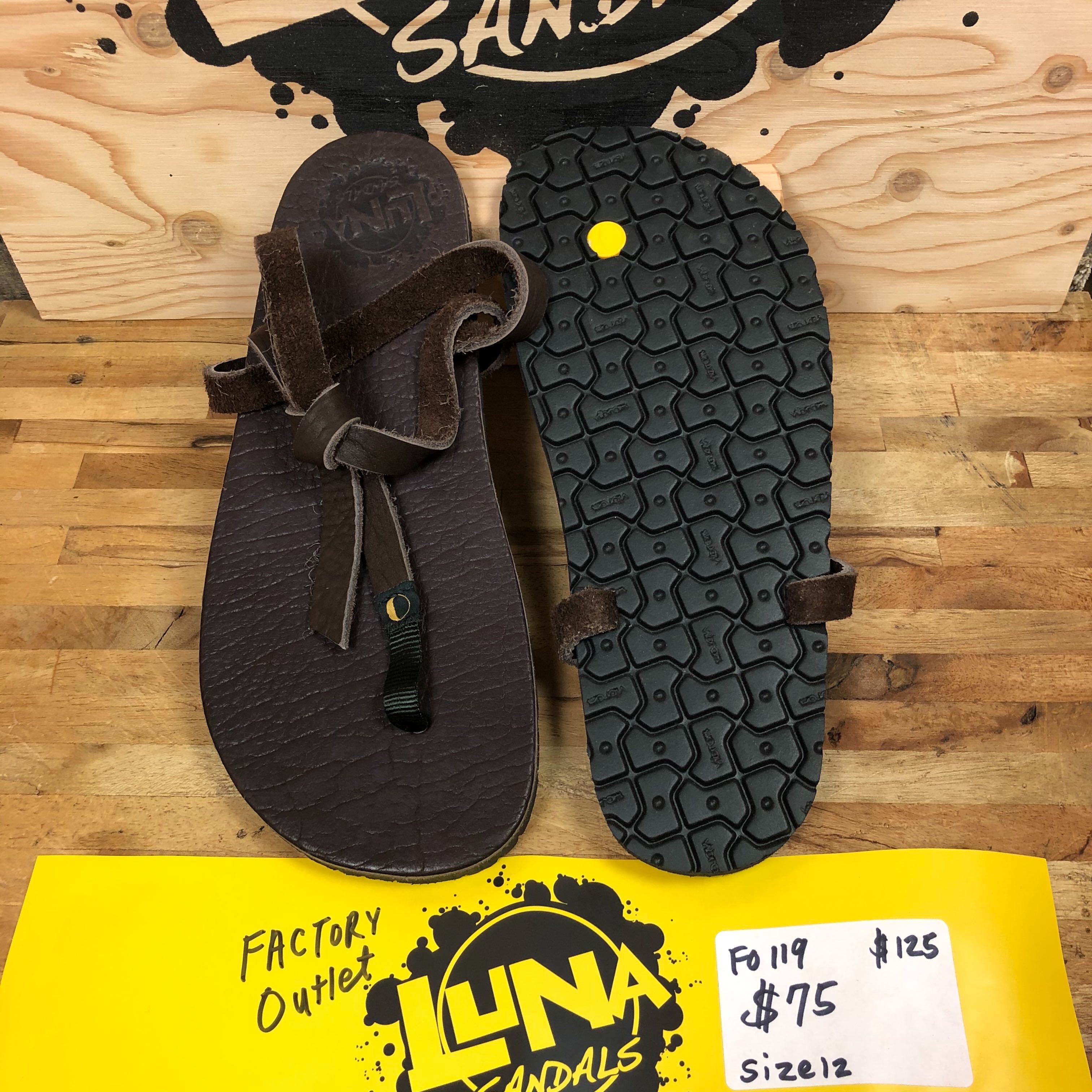 M12 CHOCOLATE MONO - LUNA Sandals