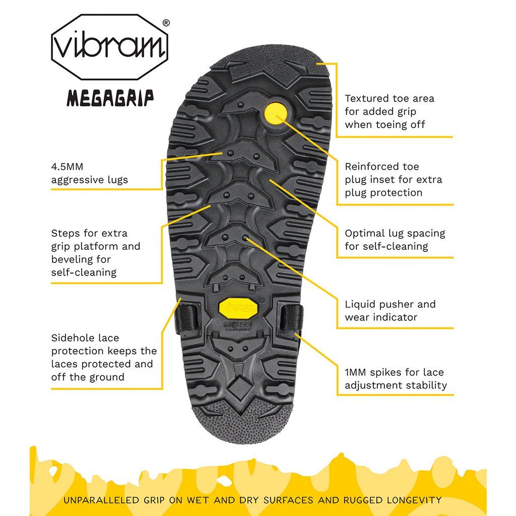 shoes with vibram megagrip