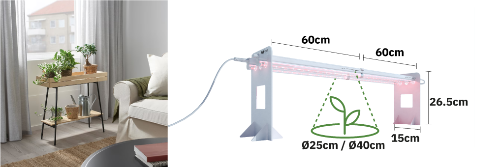 IKEA-VANILJSTÅNG-with-growlight-Nurser-3-and-RANARP