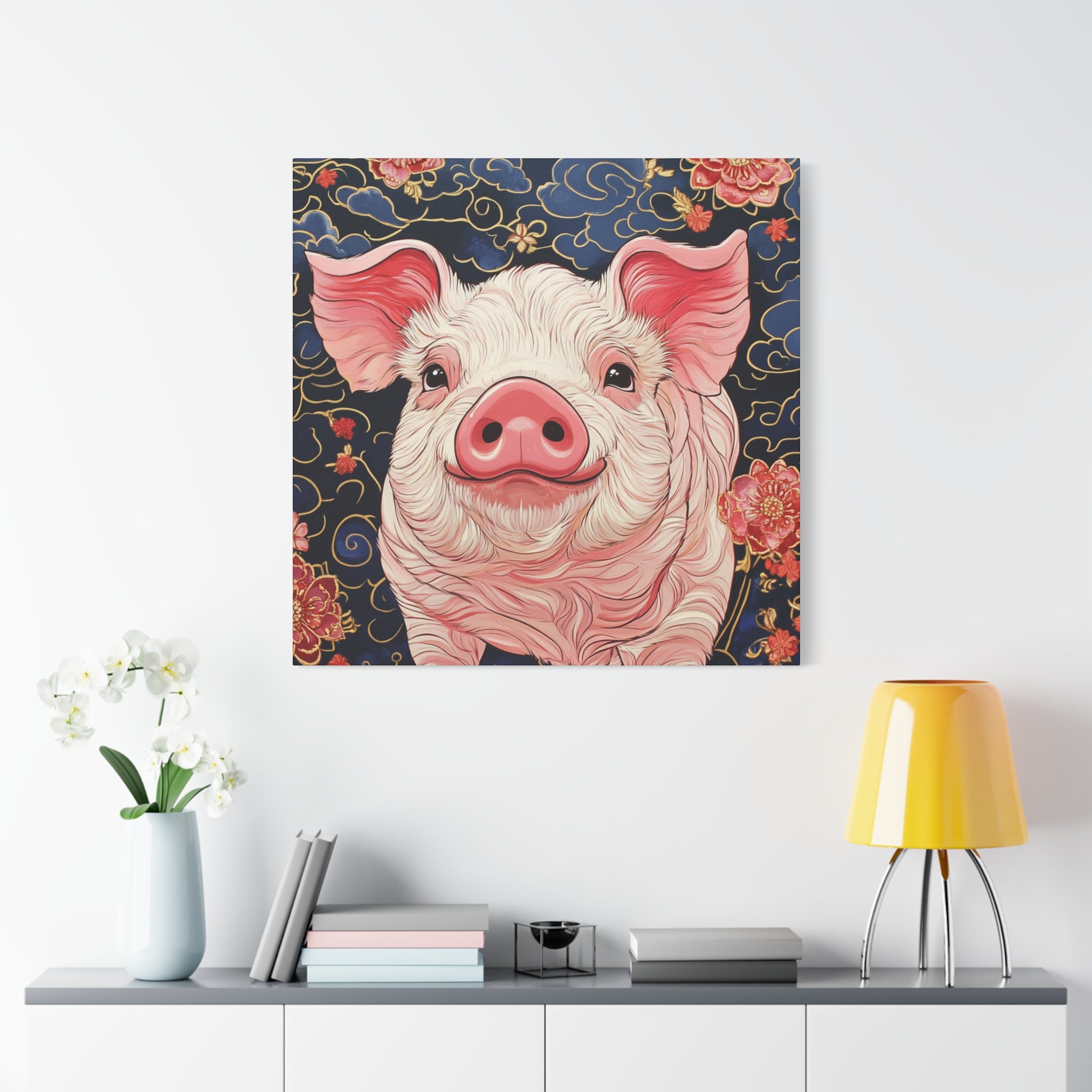 Lunar Year of the Pig - Matte Canvas