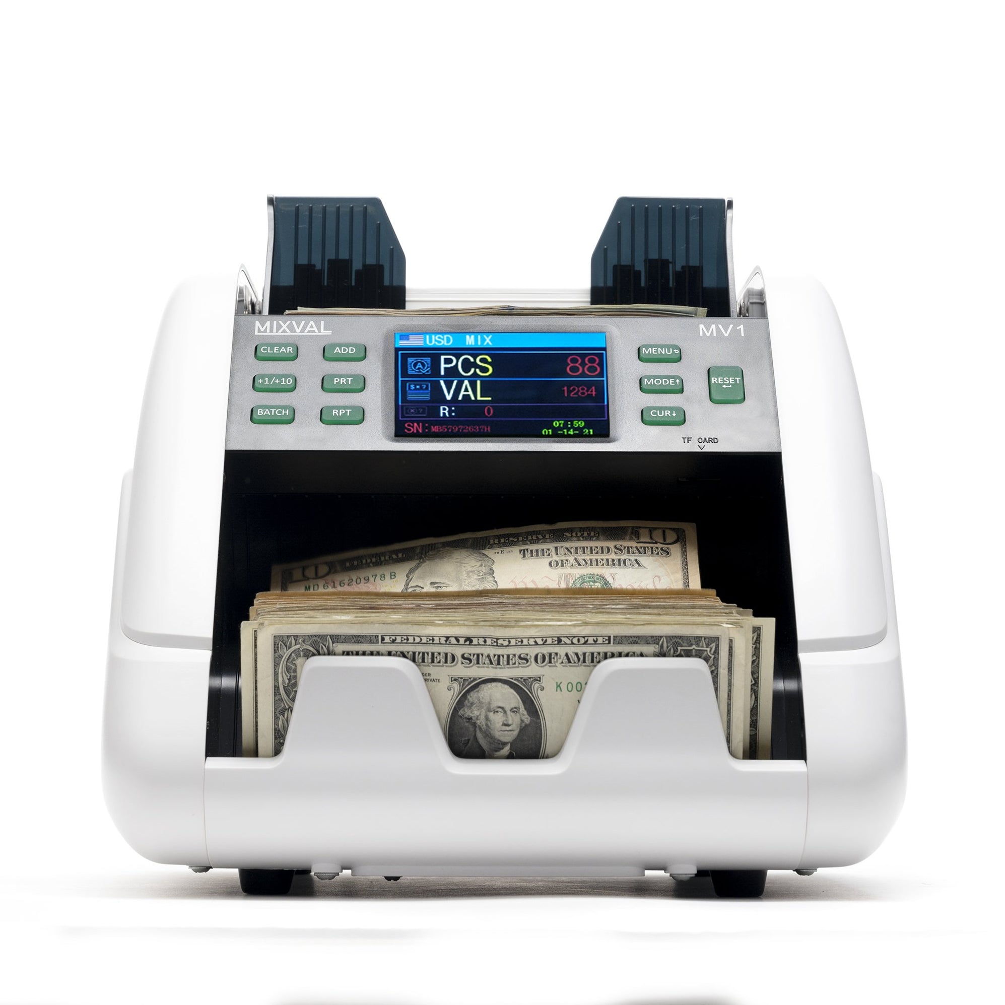 dual pocket cash counters