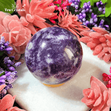 Lepidolite Sphere-The Stone of Transition