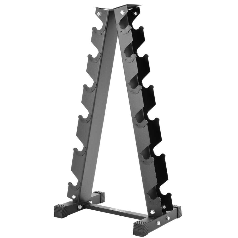 6-Tier Vertical Dumbbell Rack - Equipped Gym product image