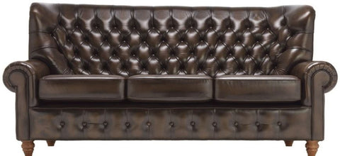 Antique leather sofa from sofasofa