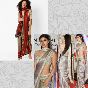 Styling a slik saree in vogue fashionandstylish.myshopify.com