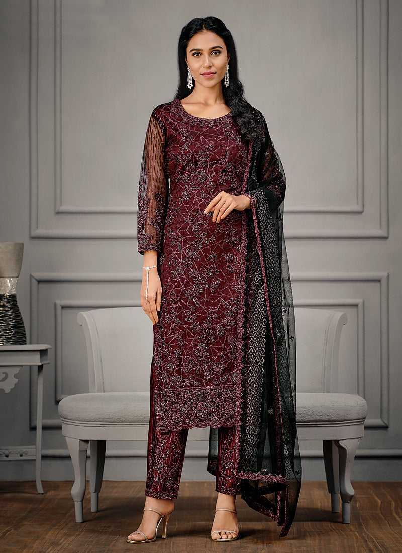 salwar kameez with pencil pants