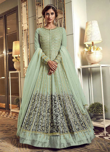 Colorful Anarkali Designer Salwar Kameez Gown Type Dupatta Suit Ready Made  Indian Festival Wear Embroidery Work Ethnic Women Stylish Dresses - Etsy  Denmark