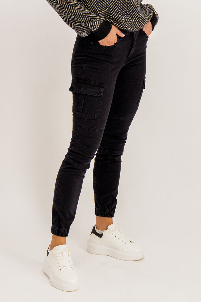 Commit Coated Black Jeans – Born Clothing