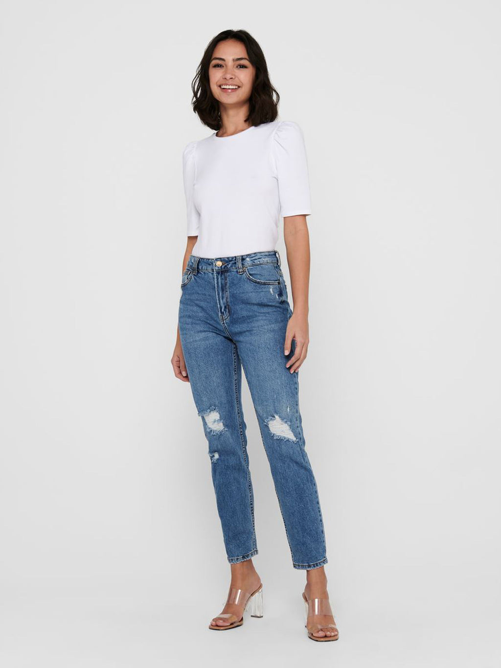 Emily Destroyed Denim Jeans – Born Clothing