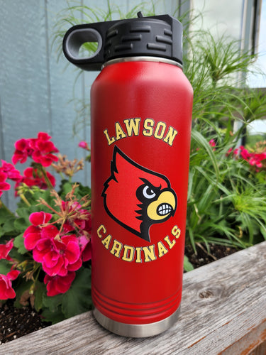 louisville cardinals water bottle