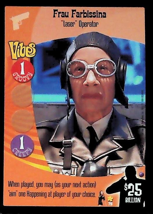 Austin Powers CCG | Frau Farbissina - "Laser" Operator (79/140) | The