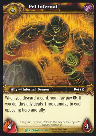 Super Find Fel Infernal - Icecrown 77/220 Flash Price
