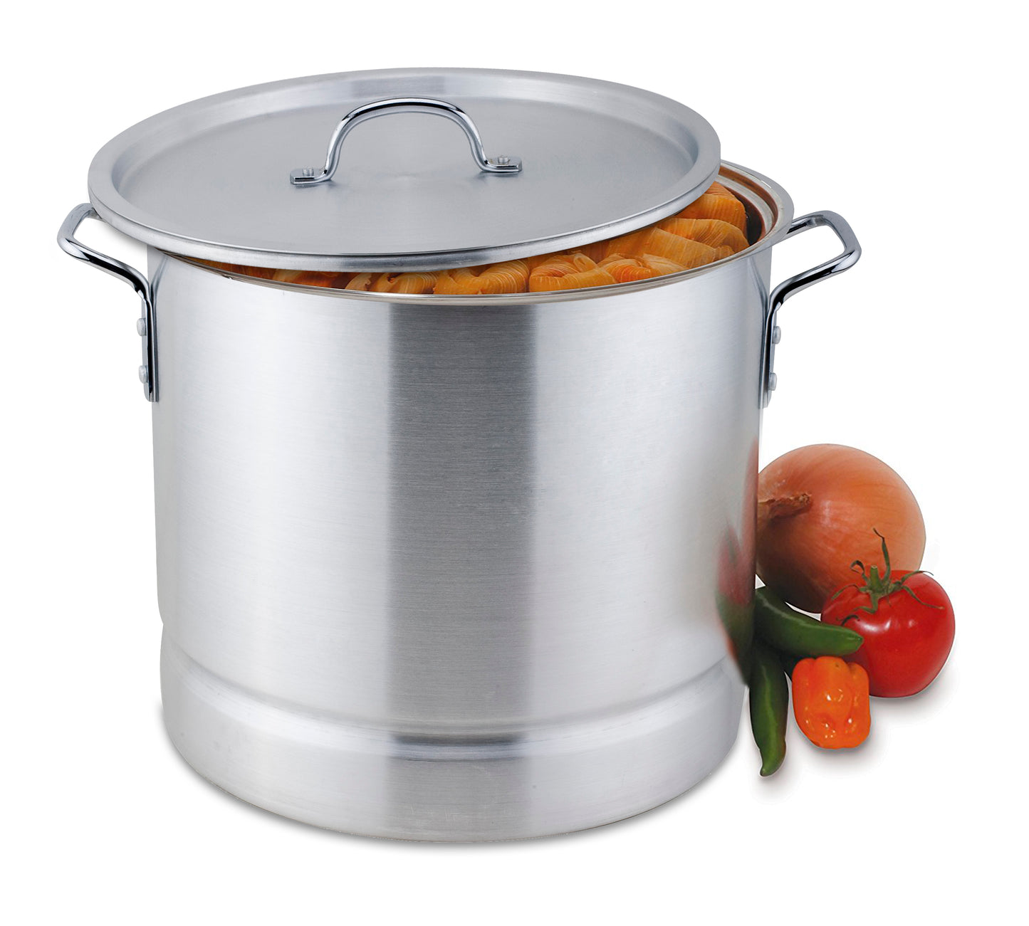 Bene Casa - Aluminum Pressure Cooker (4 Quart) - Includes Pressure Alarm  and a Sure-locking Lid System - Dishwasher Safe