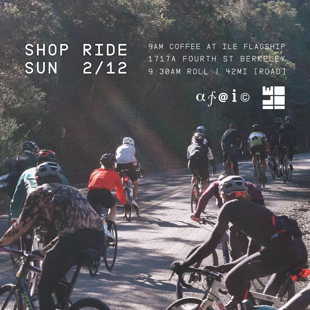 ILE x AFAIC Shop Ride - 2/12