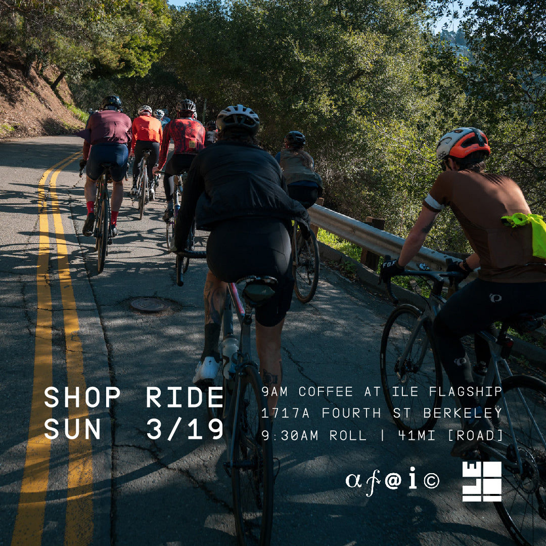 ILE x AFAIC Shop Ride - 3/19