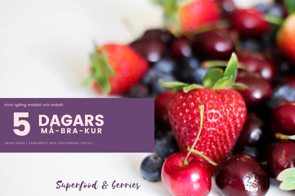 5-dagars hälsokur Superfood & Berries