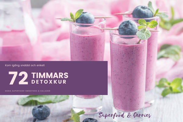 72-timmars detoxkur Superfood & berries