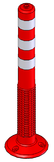 Εύκαμπτο Κολωνάκι PU 75cm PARK-DH-FP-80-PU-M_Μεγέθυνση