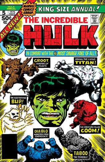 groot adulte apparition avec Hulk