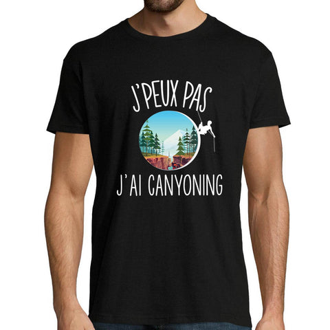 T-shirt homme canyoning