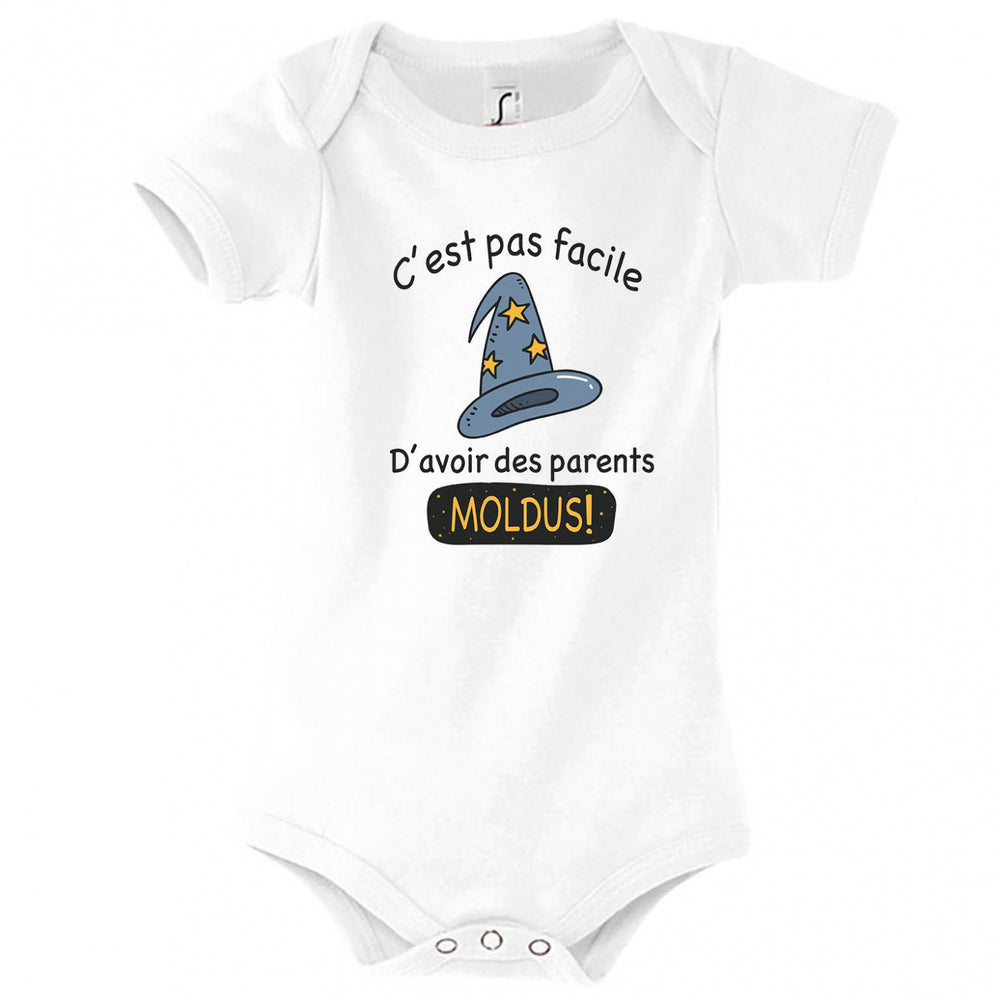 Cinereplicas Harry Potter - Body pour bébé et son bavoir Petit Sorcier -  6-12M - Licence Officielle : : Mode