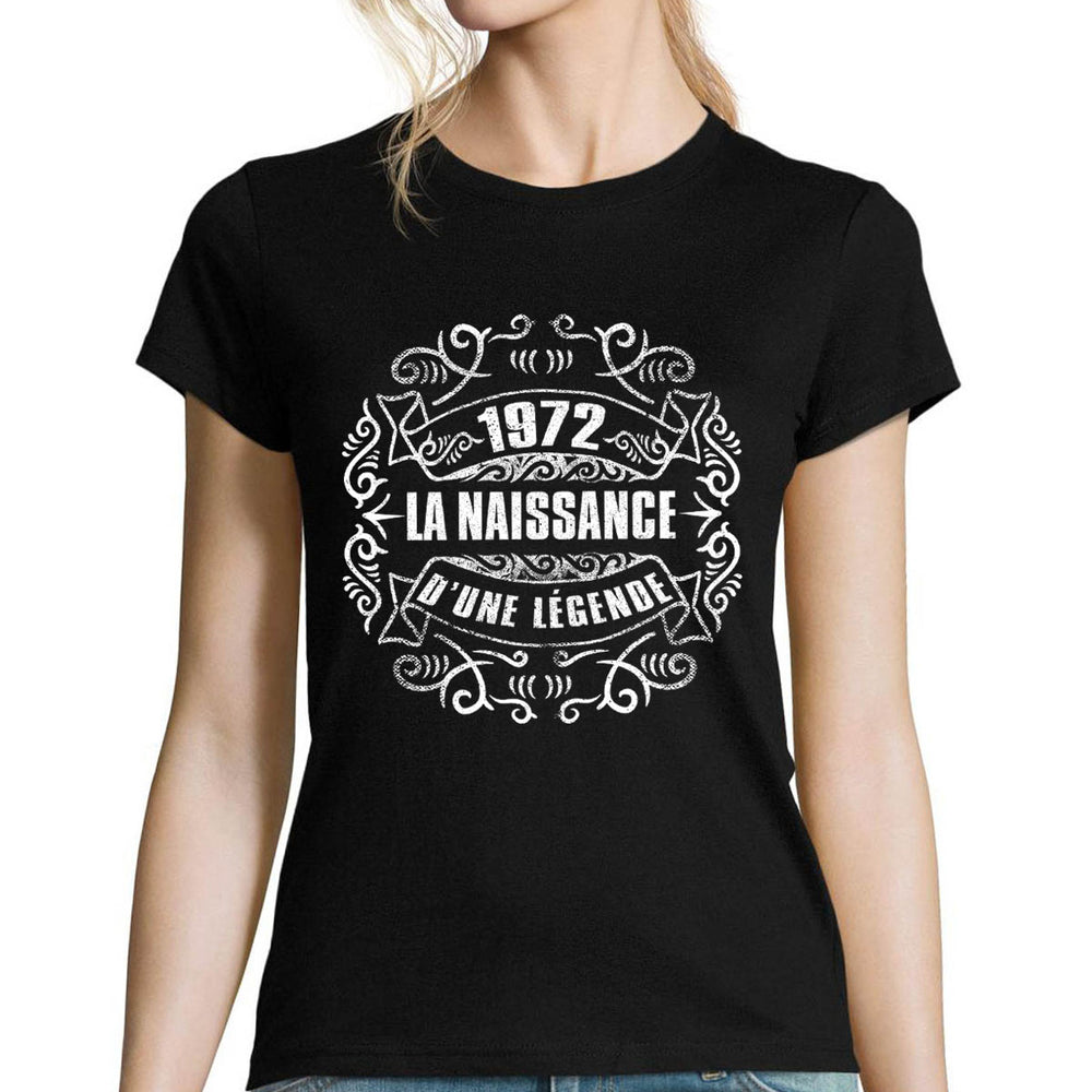 Tee-shirt 60 ans Anniversaire Femme Gris S, M, L