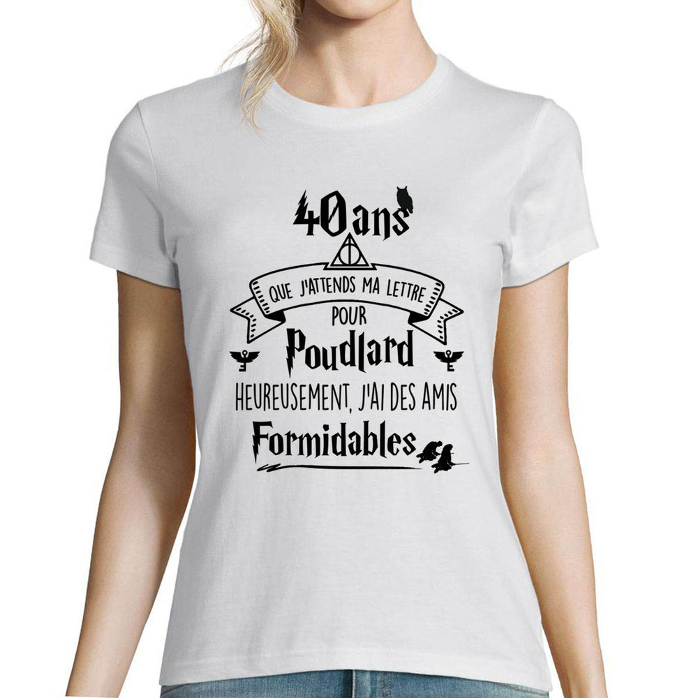 T-Shirt humour femme - 40 ans