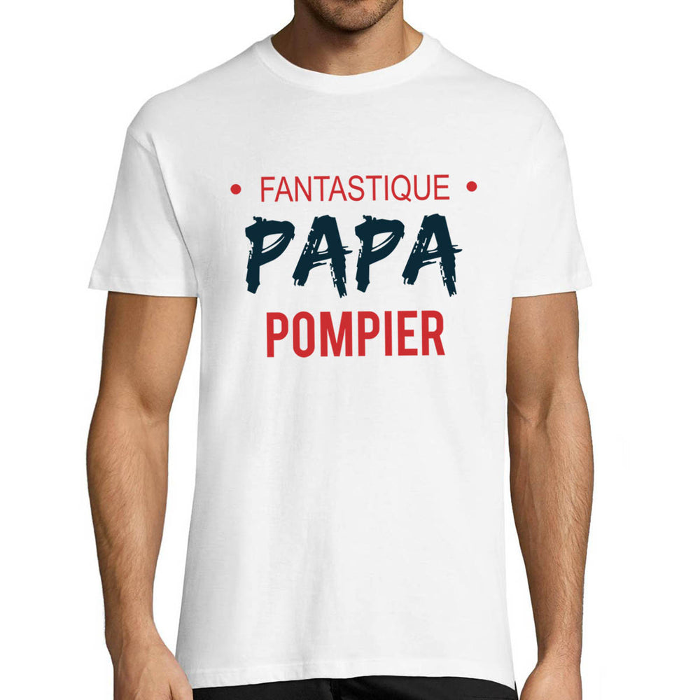 T-shirt je suis un papa motard qui déchire - cadeau motard homme Taille S