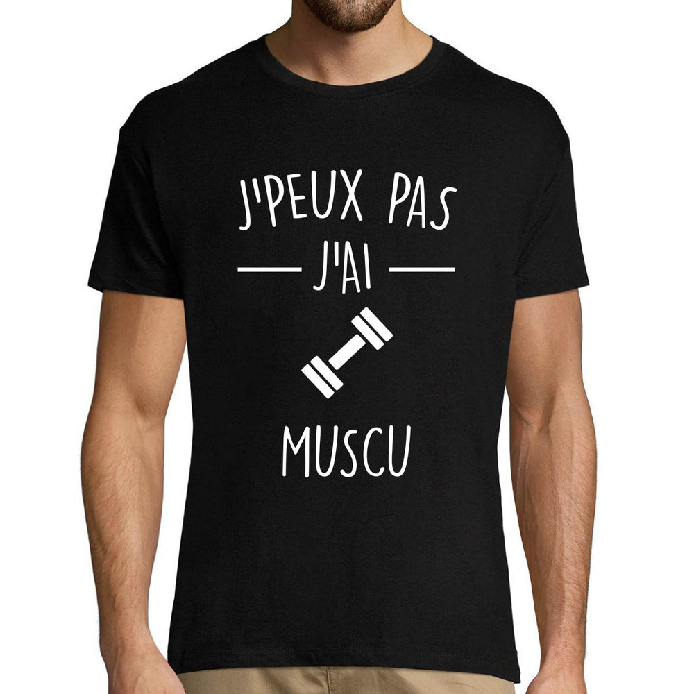 T-shirt homme Musculation Humour