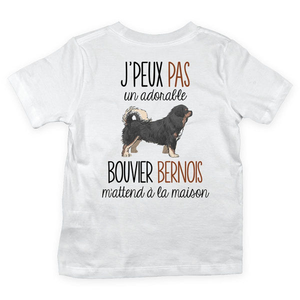 T Shirt Enfant J Peux Pas Bouvier Bernois Planetee