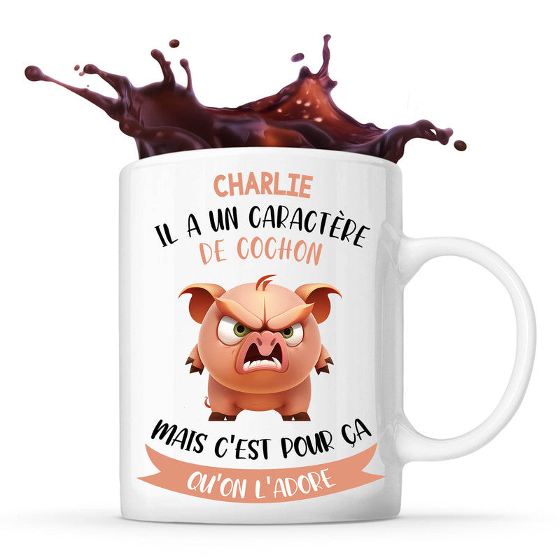 Mug Un Charles aussi g nial Tasse Humour Planetee