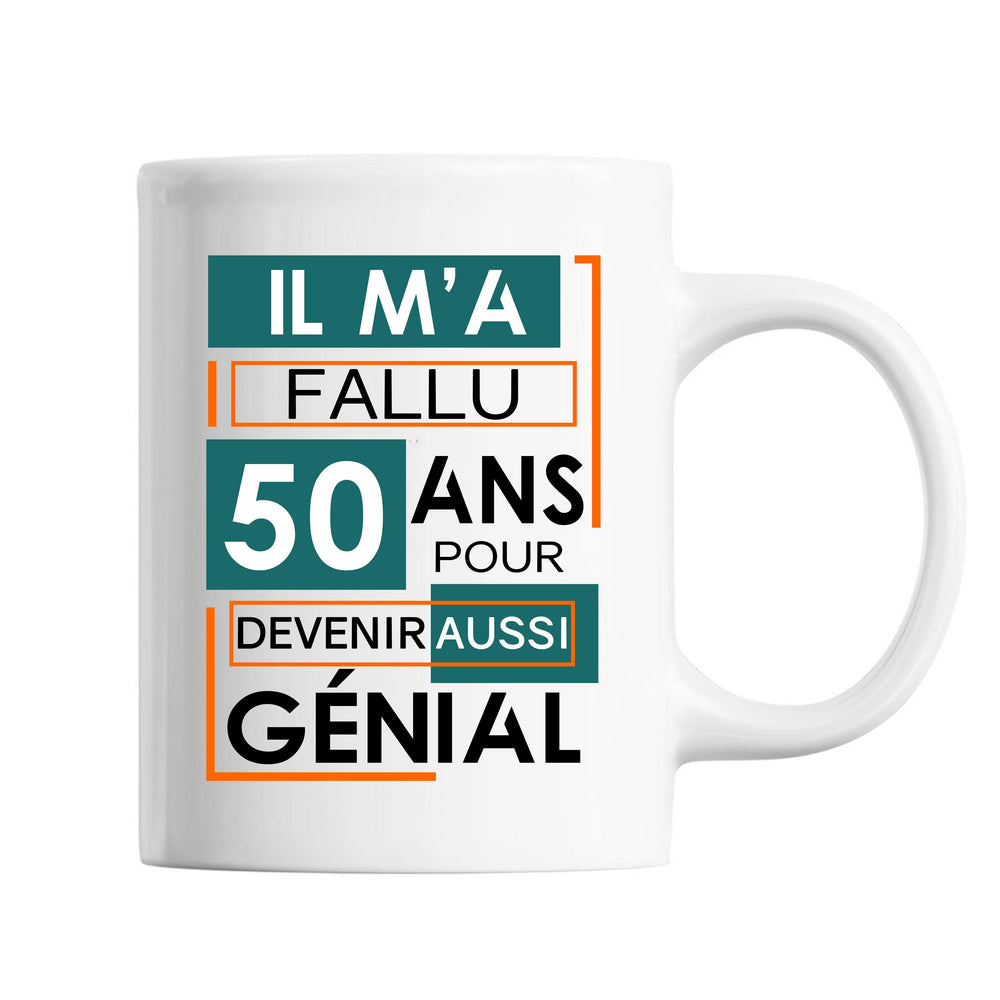 Mug 50 ans Cadeau 50 ans humour cadeaux 50 ans anniversaire 50 ans