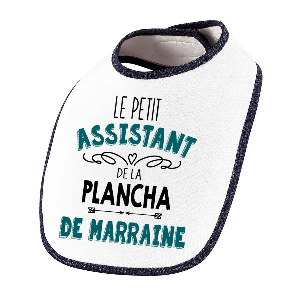 Bavoir bébé garçon Le Petit Assistant de la Plancha de Mamie