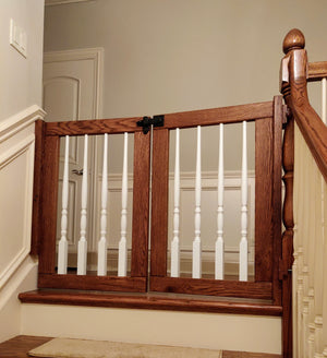 double door baby gate