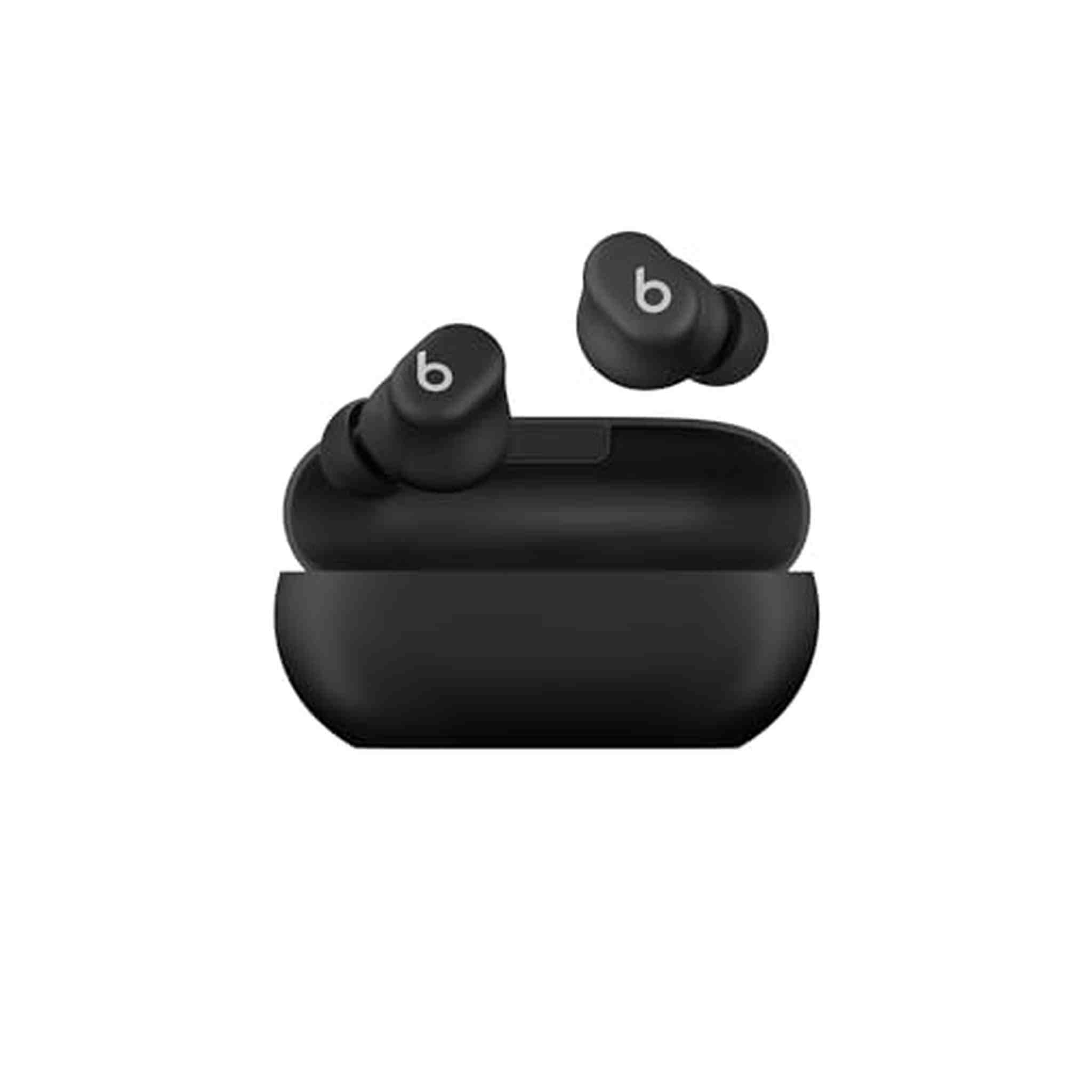 Beats Solo Buds - Wireless Bluetooth Earbuds | 18 Hours of Battery Life | Apple & Android Compatibility | Built-in Microphone - Matte Black - Used