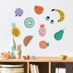 Salade de fruits - Autocollant mural par Décor Imprimé X Petit Strudel