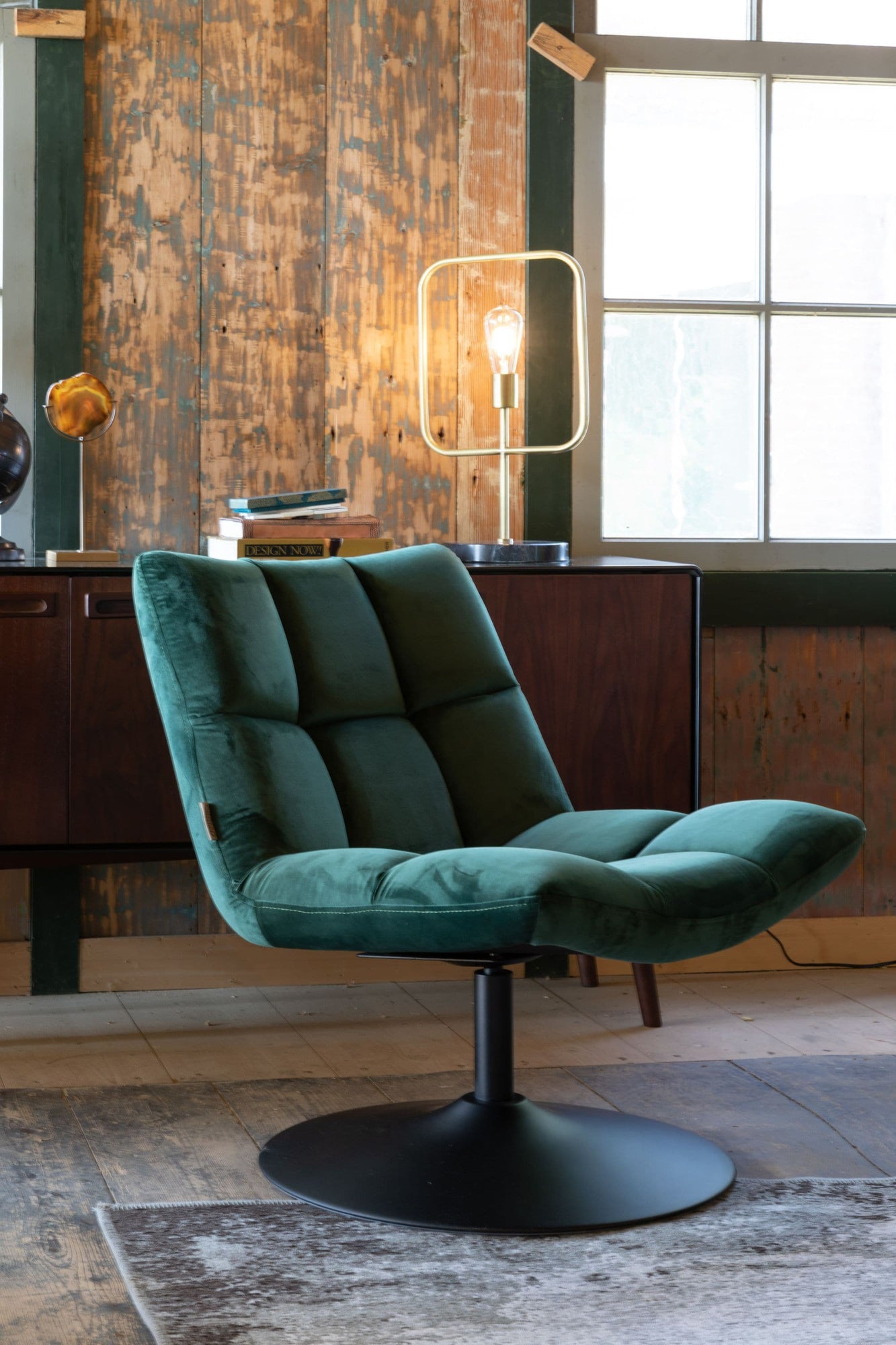 Tanzania deugd Kanon Dutchbone Bar fauteuil Velvet Green – HelloChair