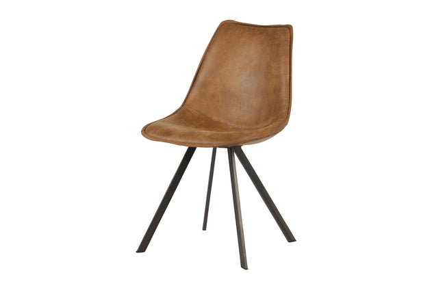 Woood Swen stoel 2 cognac – HelloChair