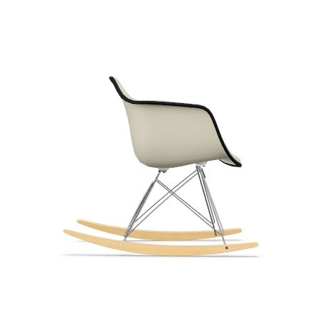compressie Verscheidenheid kogel Vitra Eames RAR schommelstoel bekleed Warm Grey – HelloChair