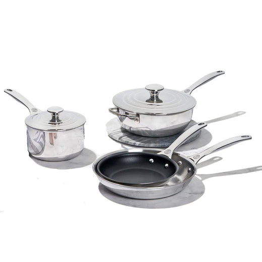 Le Creuset 6 Piece Stainless Steel Set Discover Gourmet