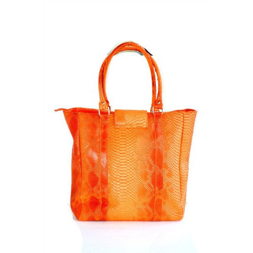 Trendy Designer Fashion Handbag Orange