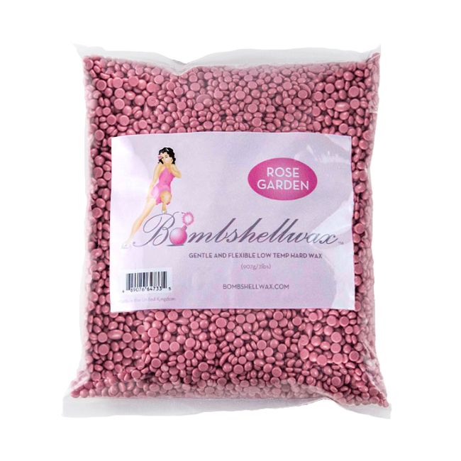 Blue Pearl Wax Sensitive Coral Bead Hard Wax (Stripless) Small Bag Pink -  1lb