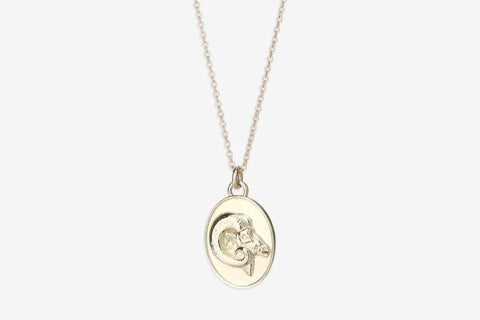 gold-plated Zodiac Pendant