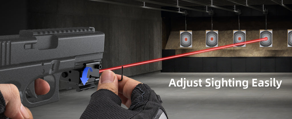 Red Laser Sight Easy to Adjust Sight