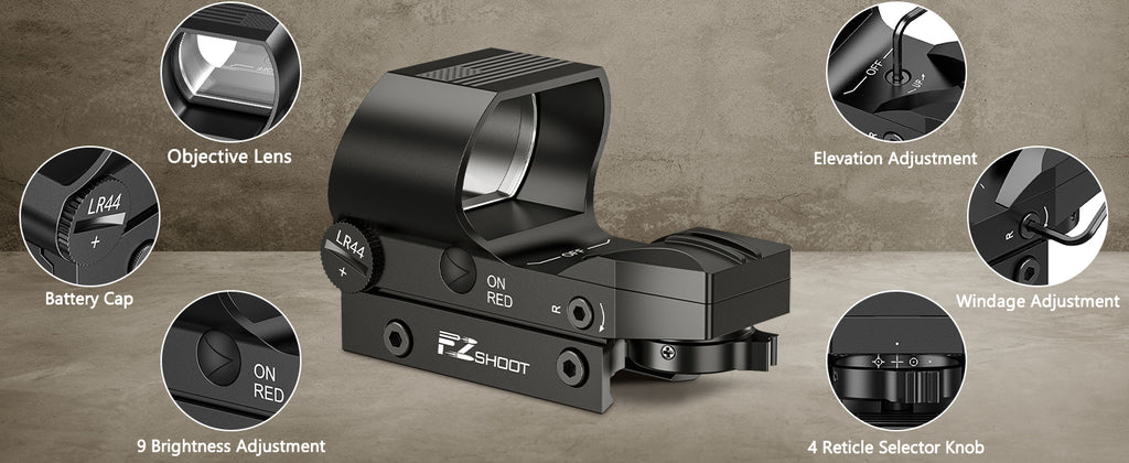 Red Dot Sight Features