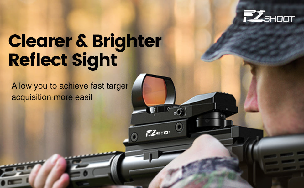 Clear and Bright Reflex Sight
