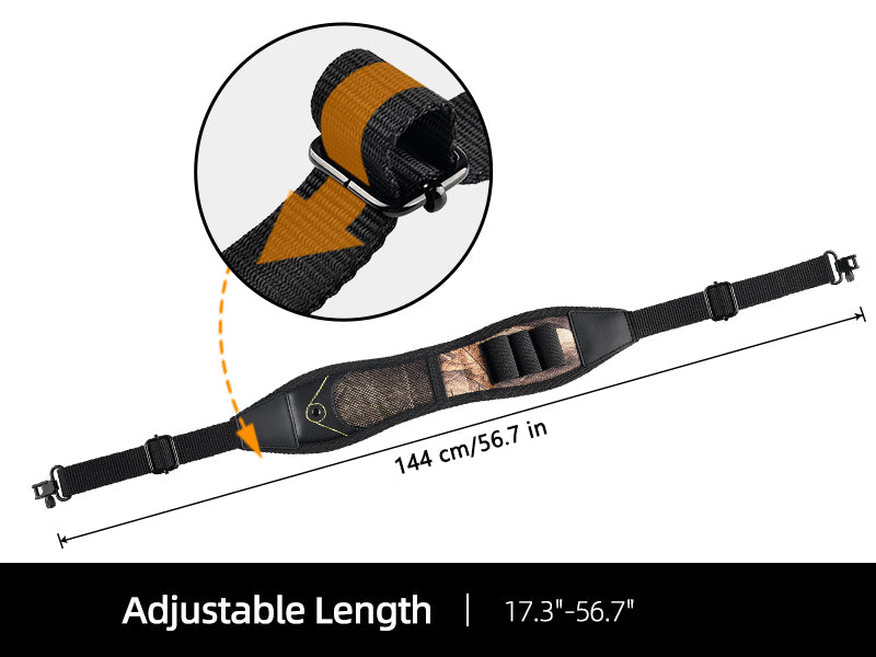 Adjustable Length 2 Point Sling for Shotguns