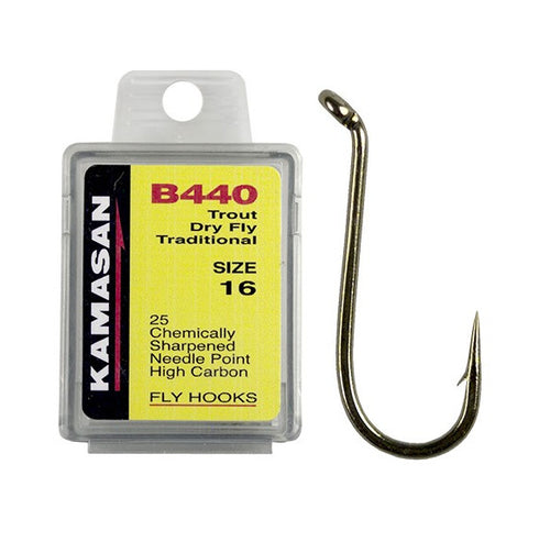 Kamasan B420 Sedges Loop Bend Fly Hooks (25 Pack) – Landers