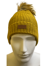 Load image into Gallery viewer, Ridge 53 Venus Knitted Bobble Hat
