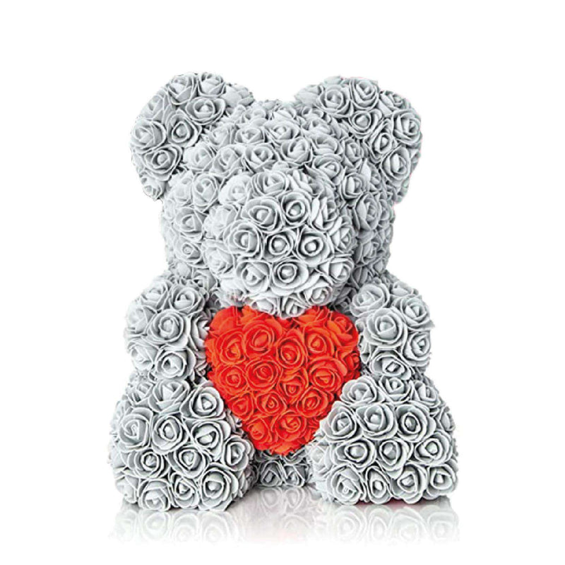 rose bear grey